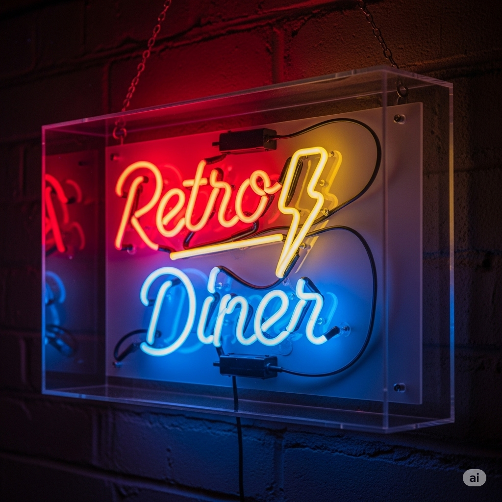 Perawatan Neon Box Akrilik Agar Tidak Menguning